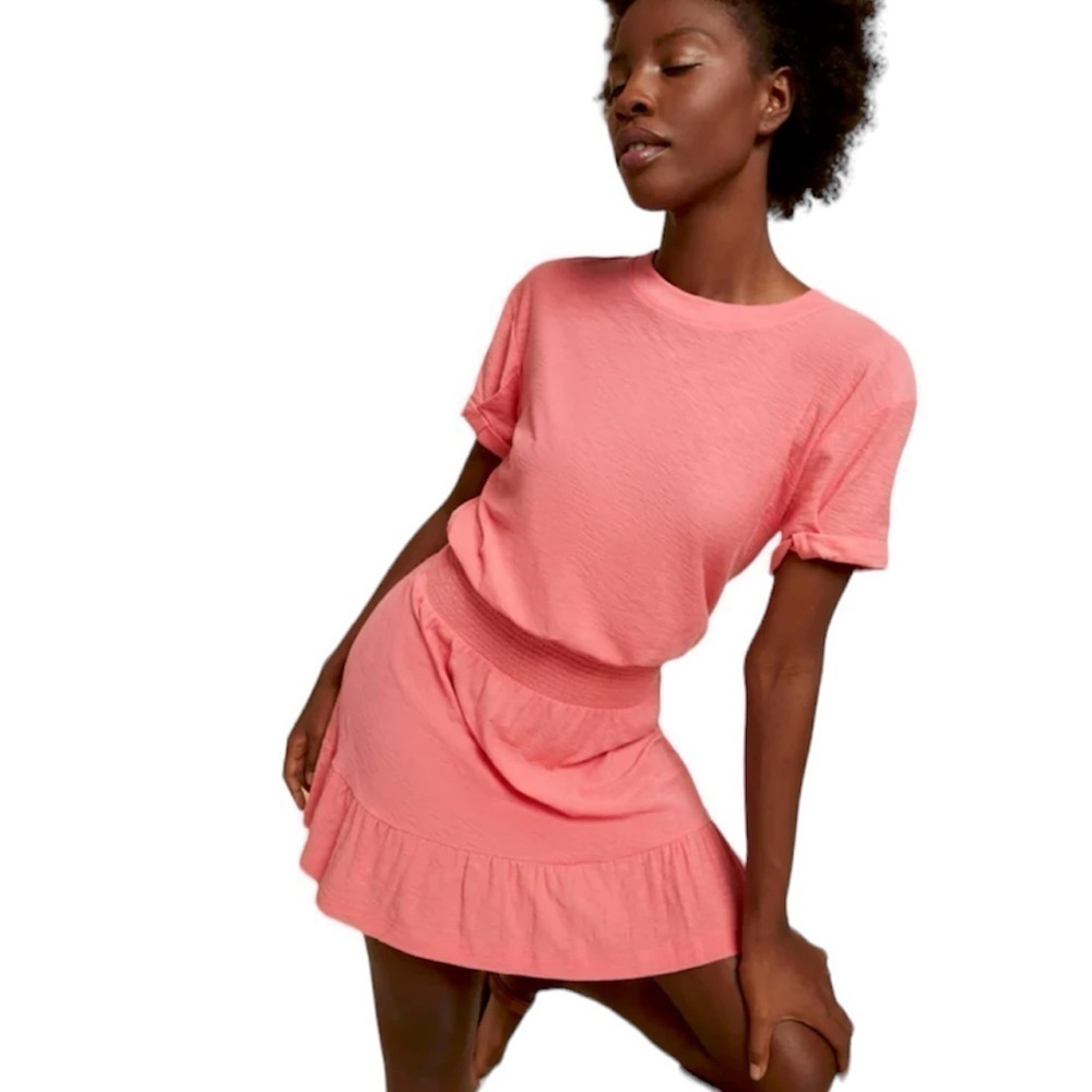 Nation LTD | Moxie T-Shirt Dress in Strawberry Shake Size Large NWT